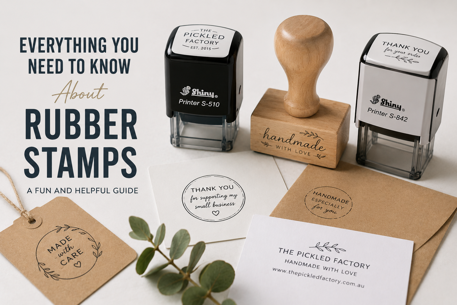 Why Custom Rubber Stamps Are Still One of the Best Tools for Businesses & Creatives
