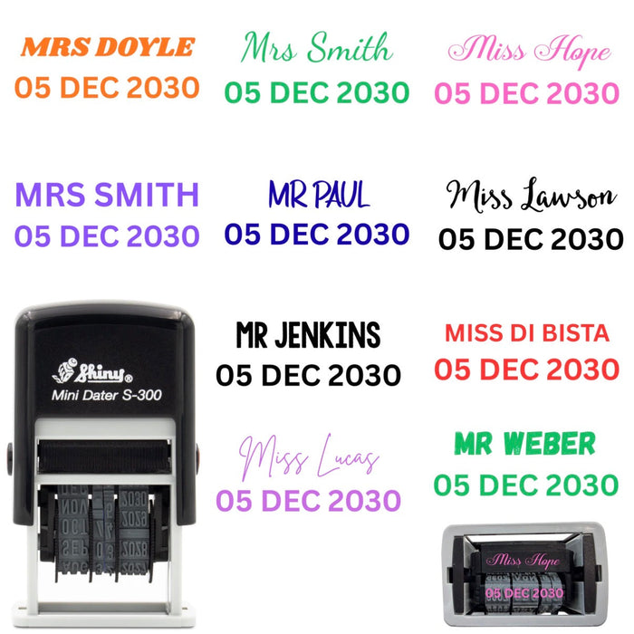 Why Teachers Love Custom Date Stamps for Marking & Grading