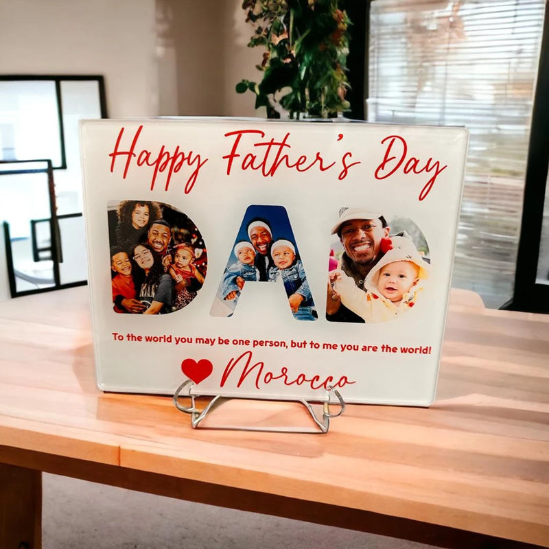 Fathers Day Acrylic Plaque image 0