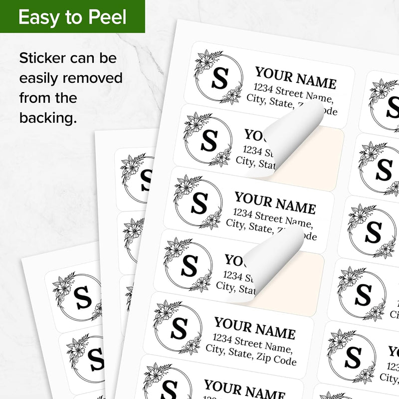 Return Address Labels Custom Address and Name Mailing Labels image 4