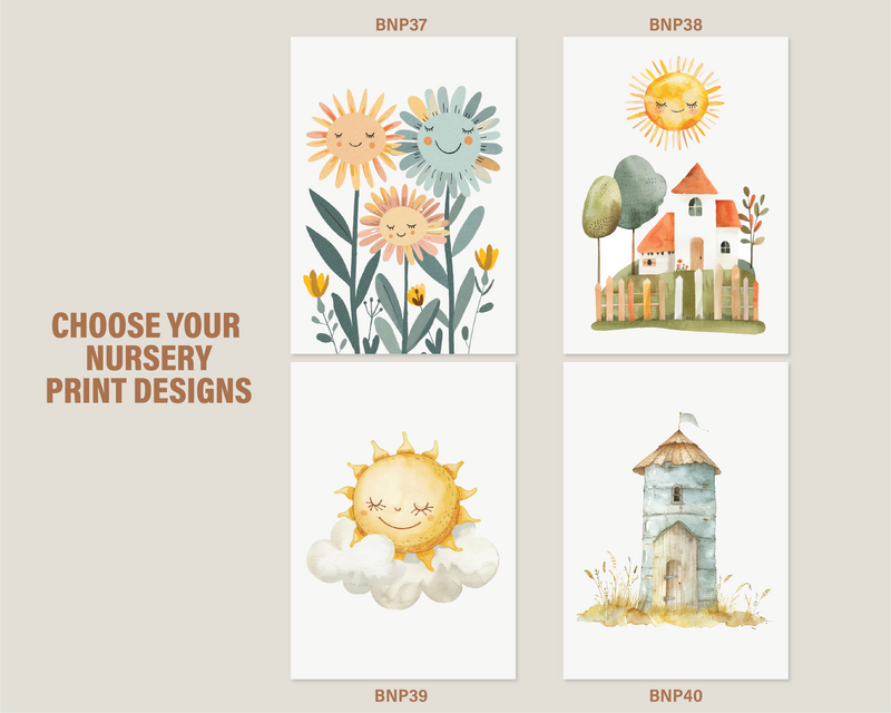 Baby Nursery Wall Art Prints – Designs for Baby Room Décor - Nursery Wall Décor for Boys & Girls image 10