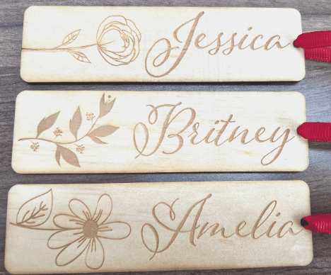 Wooden Bookmark