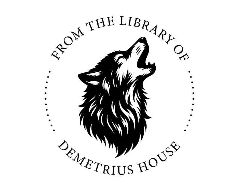 Personalised Animals Custom Name Ex Libris Book Stamp - ABC-23