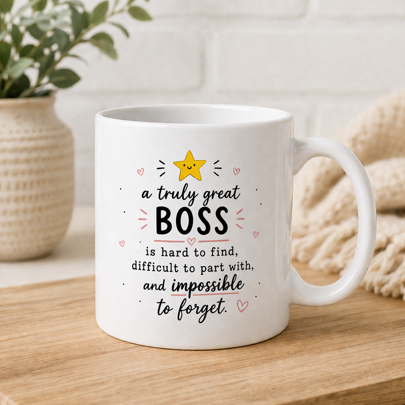 A Truly Great Boss Mug White Coffee Mug