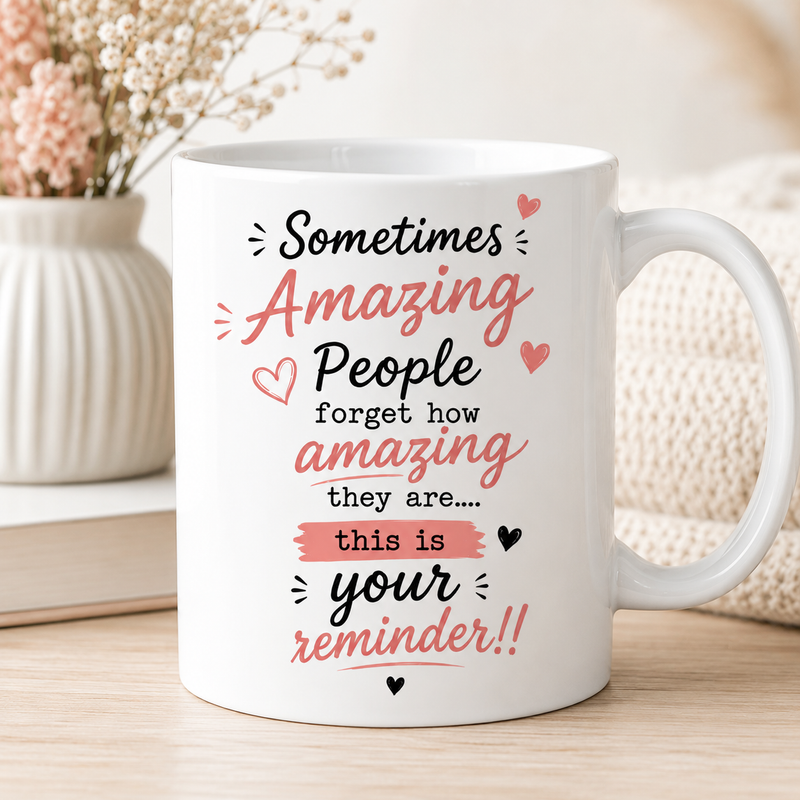 Amazing People White Coffee Mug