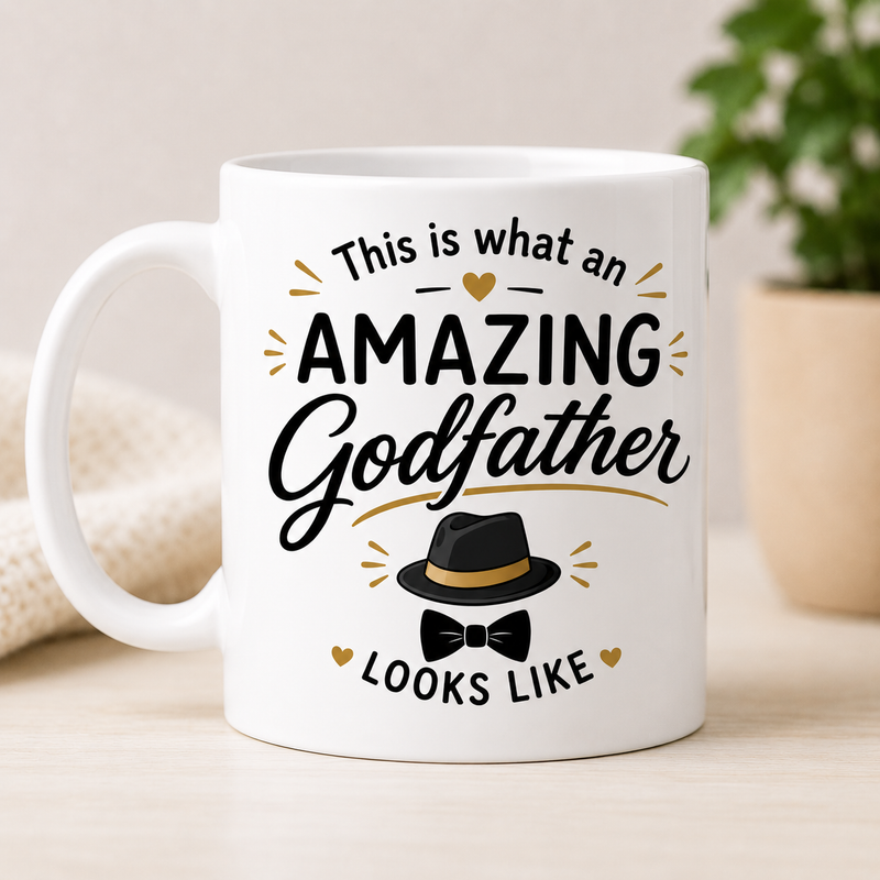 Amazing Godfather White Coffee Mug