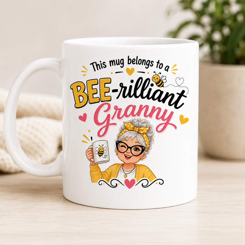 BEErilliant Granny White Coffee Mug