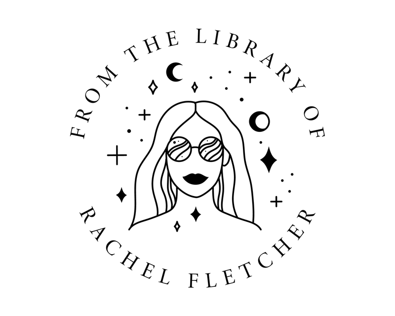 Personalised Girl Custom Name Ex Libris Book Stamp - BS21