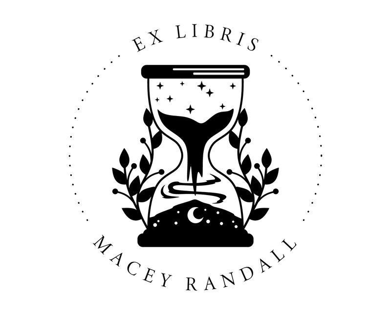Personalised Celestial Custom Name Ex Libris Book Stamp - BS29