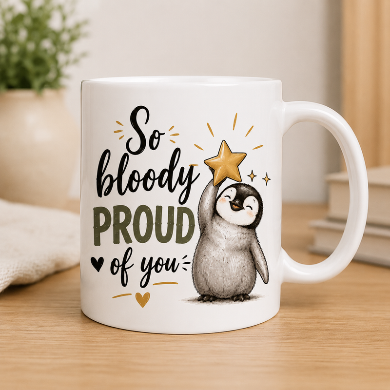 Bloody Proud  White Coffee Mug