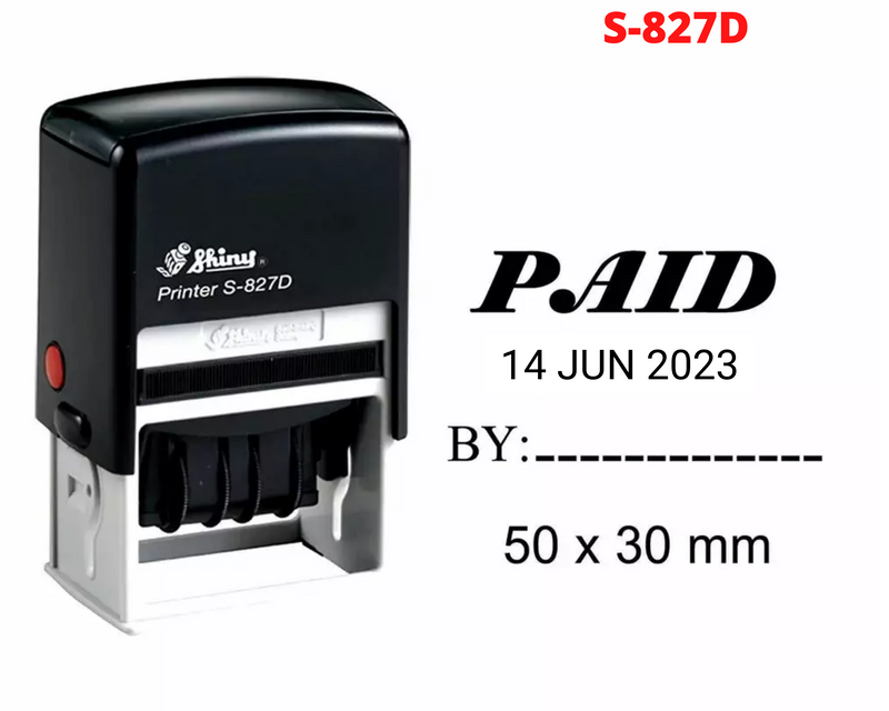 Custom Date Stamper Personalised Gift