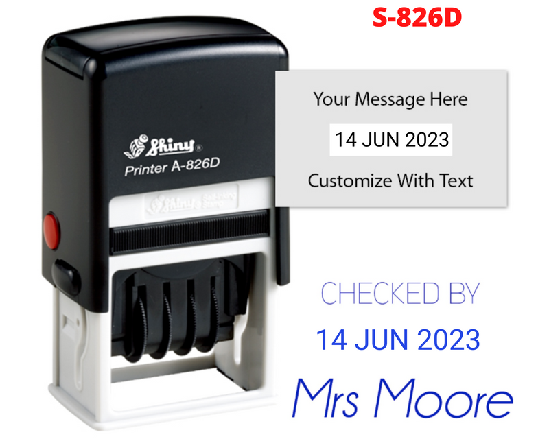 Custom Date Stamper Personalised Gift