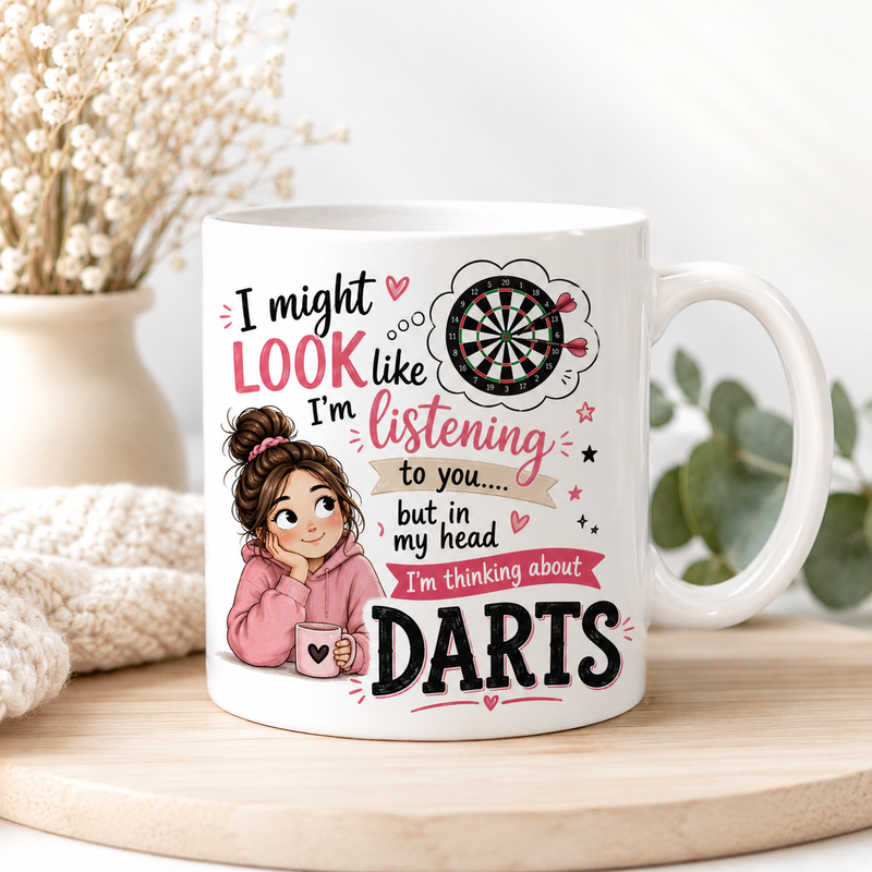 Darts Mug White Coffee Mug