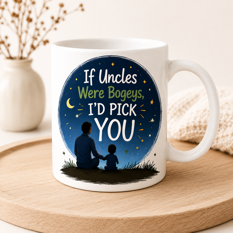 If Uncles Were Bogeys White Coffee Mug