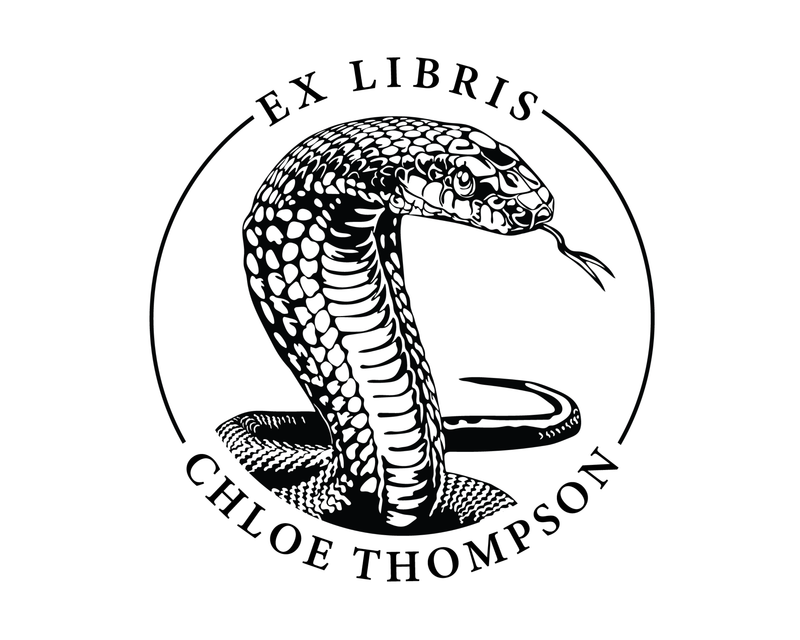 Personalised Animals Custom Name Ex Libris Book Stamp - JL-JUNGLE10