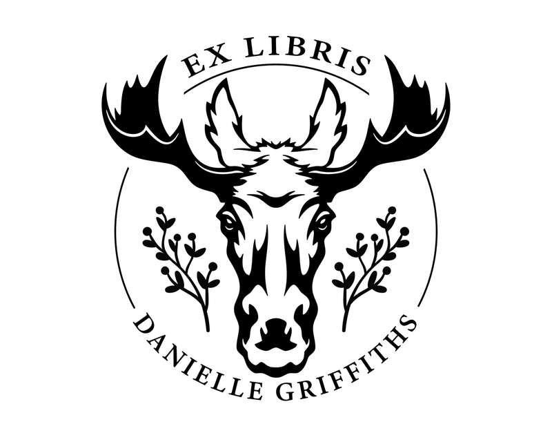 Personalised Animals Custom Name Ex Libris Book Stamp - JL-JUNGLE5