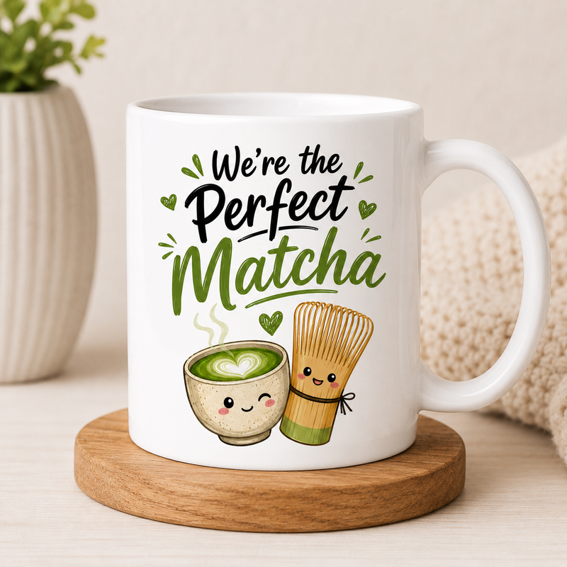 Perfect Matcha White Coffee Mug