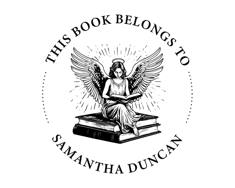 Personalised Fairy Custom Name Ex Libris Book Stamp - RBS-2