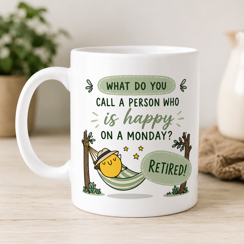 Retired 2 White Coffee Mug