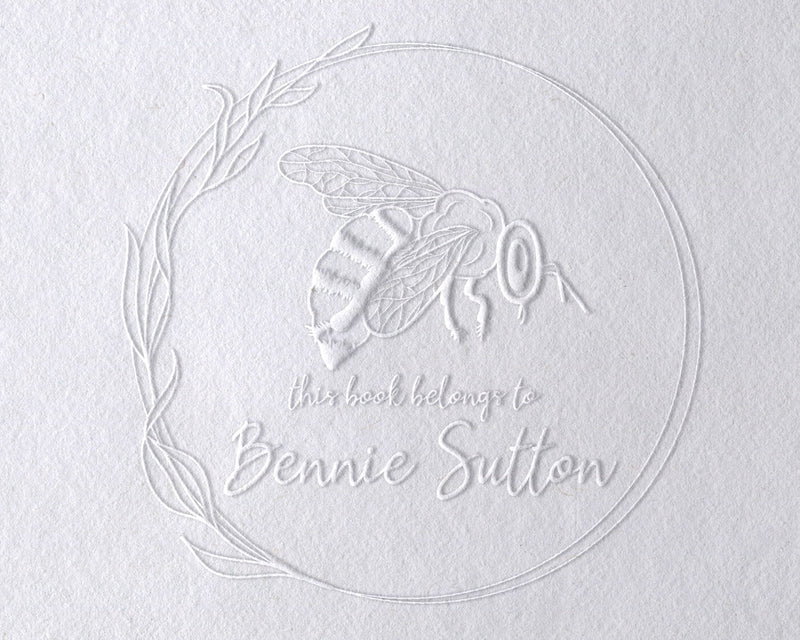 Custom Library Book Embosser Personalised