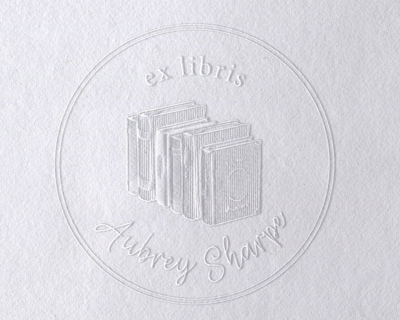 Book Lover Custom Library Book Embosser