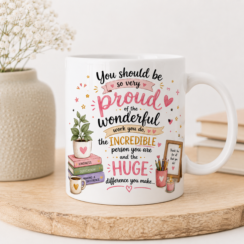 Wonderful Work Mug White Coffee Mug