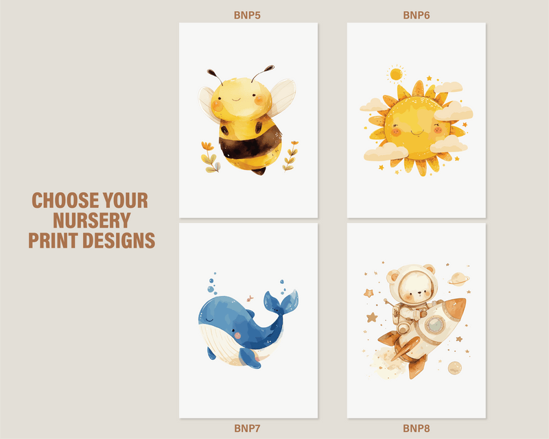Baby Nursery Wall Art Prints – Designs for Baby Room Décor - Nursery Wall Décor for Boys & Girls image 2