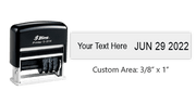 Mini Date Stamp - 25 x 10mm image
