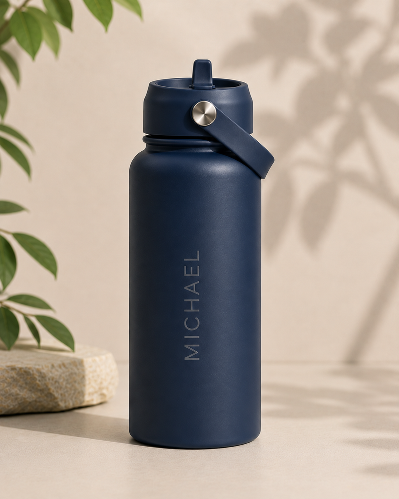 Personalised Drink Bottle 1L | Custom Name, Logo & Photo Water Bottle