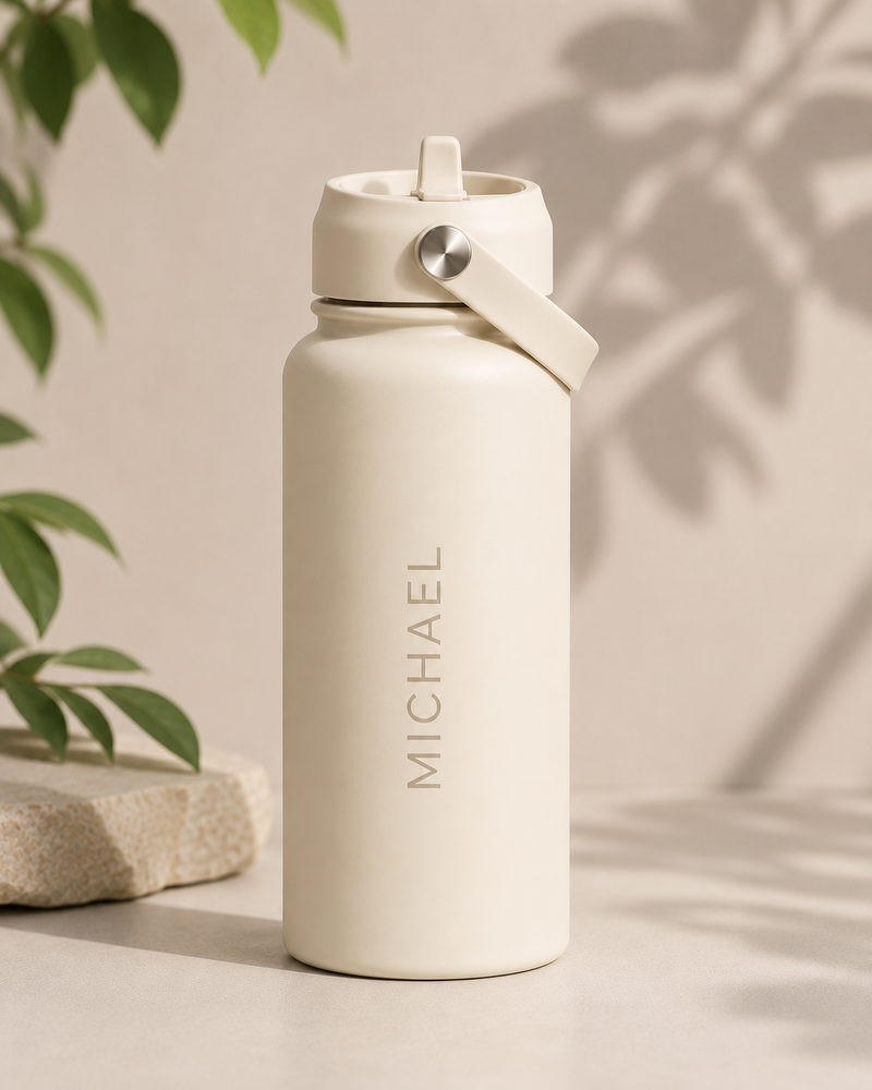 Personalised Drink Bottle 1L | Custom Name, Logo & Photo Water Bottle