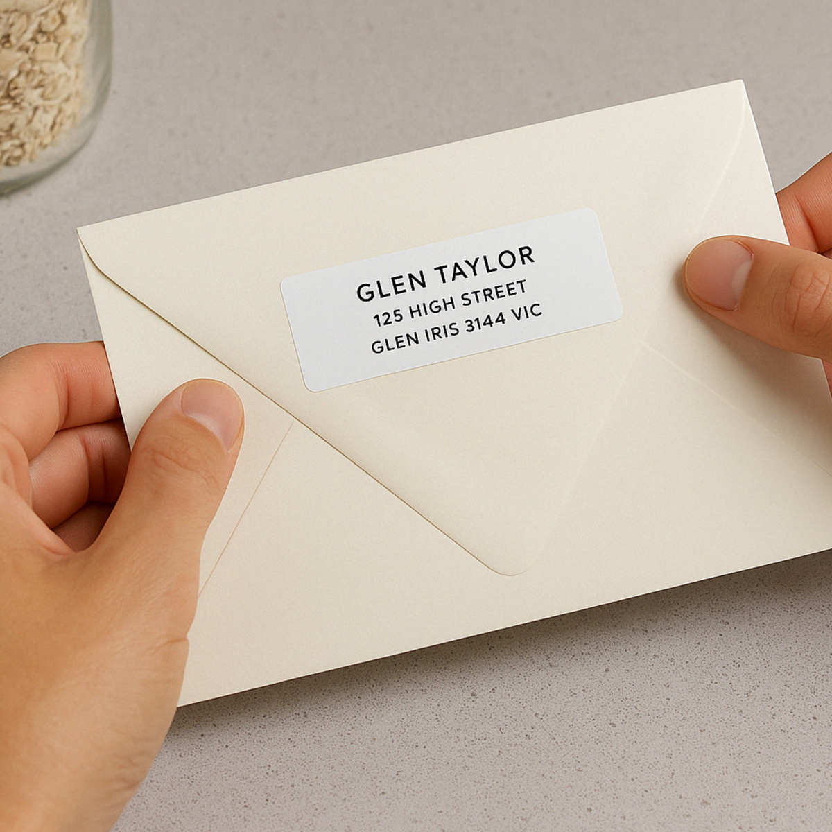 Return Address Labels Custom Address and Name Mailing Labels — The ...