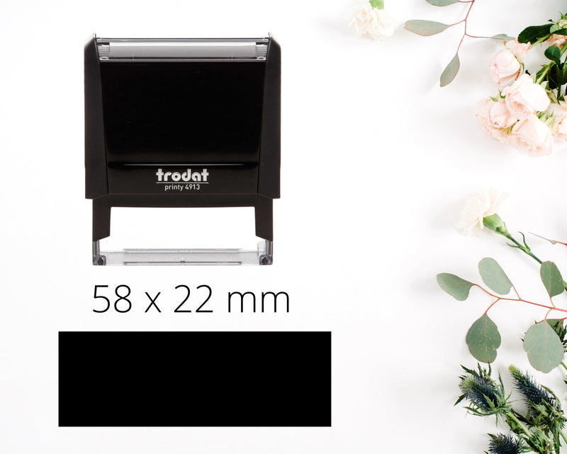Custom Personalised Signature Stamp