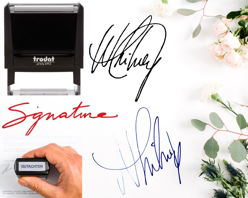 Custom Personalised Signature Stamp