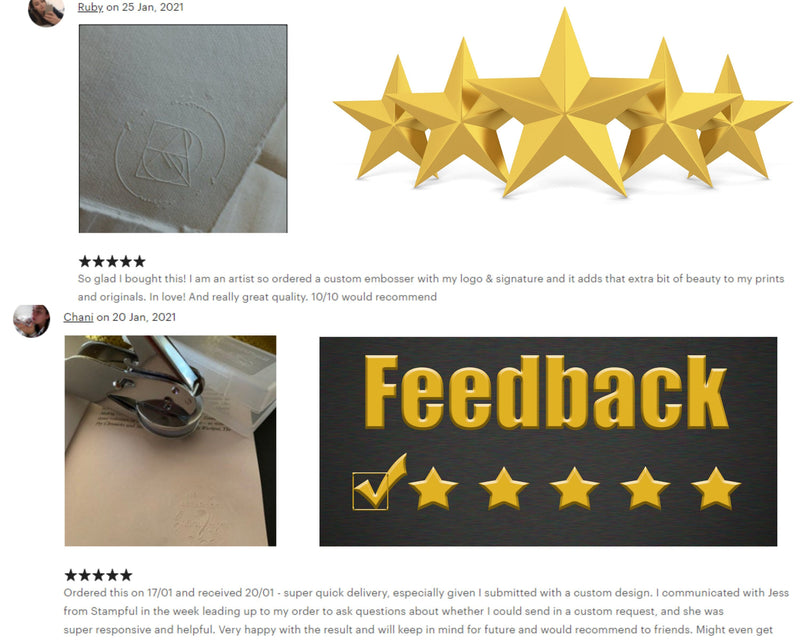 Custom Logo Embosser Personalised Gift