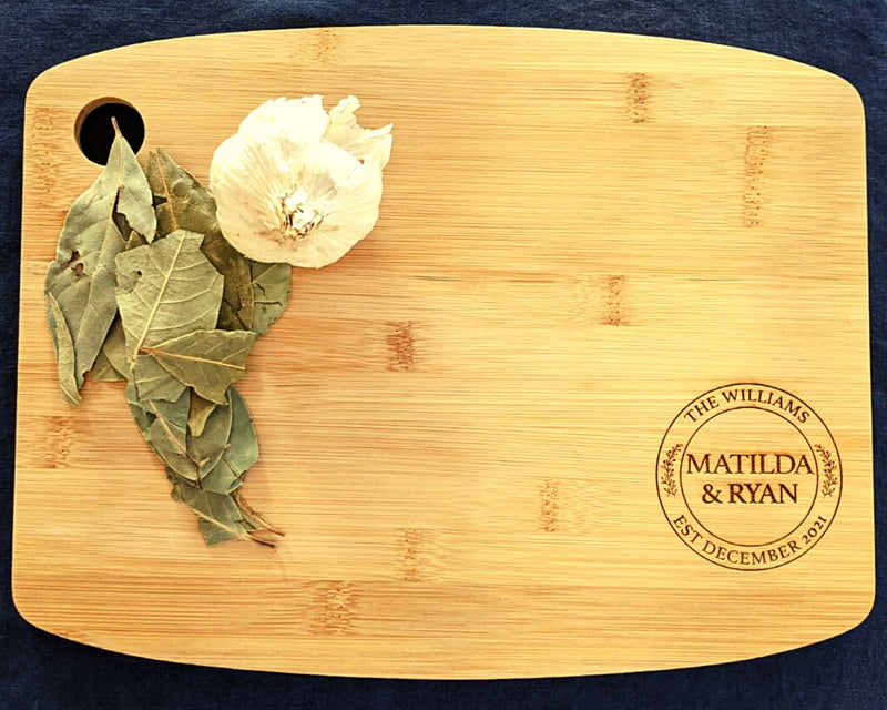 Custom Engraved Cheese Board Gift