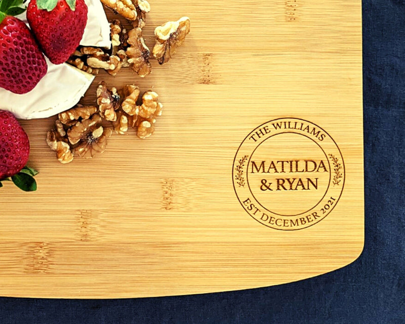 Custom Engraved Cheese Board Gift
