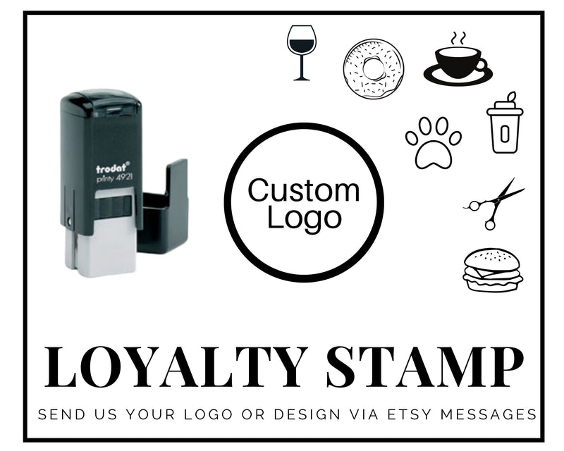 Custom Loyalty Card Stamp Personalised