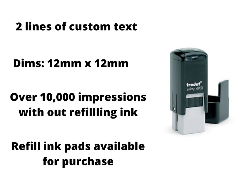 Custom Loyalty Card Stamp Personalised