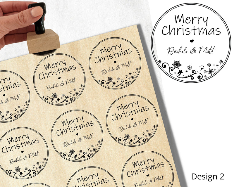 Personalised Gift Tag Stamp Custom