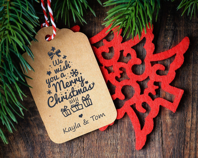 Personalised Gift Tag Stamp Custom