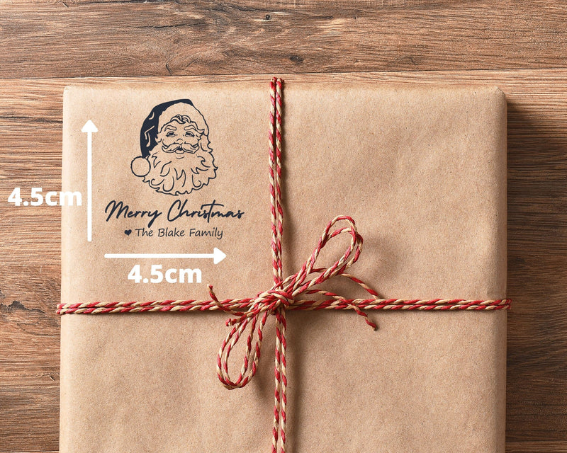 Personalised Christmas Stamp Custom Gift
