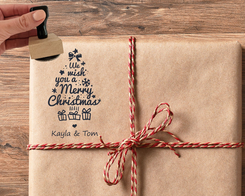 Personalised Gift Tag Stamp Custom